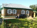 Дом деревянный, обшитый евровагонкой в Ленинской районе г. Уфы, не доезжая до Затона налево.