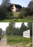 Земельный участок в п.Новоткосово,Ленинградская область